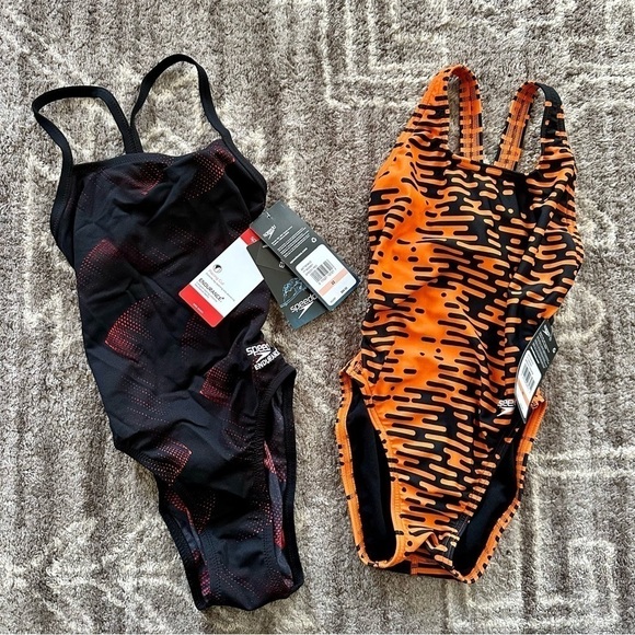 NWT Speedo Endurance One Piece Swimsuit Womens 22 - Picture 1 of 3